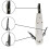 Professional Punch Down Tool IDC RJ45 RJ11 Cat5E Cat6 Network Telecom Phone Cable Socket Impact Terminal Insertion Tools 3