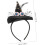 Witch Hat Decorative Head Hoop Spooky Eyeball Lace Headband 1