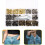 5Mm Metal Snap Buttons Kit with Press Studs and Setter Tools, 100pcs Leather Snap Fasteners 8