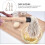 6pcs BBQ Basting Brush with Replaceable Cotton Yarn Heads, Practical Handle Oil Brush 7