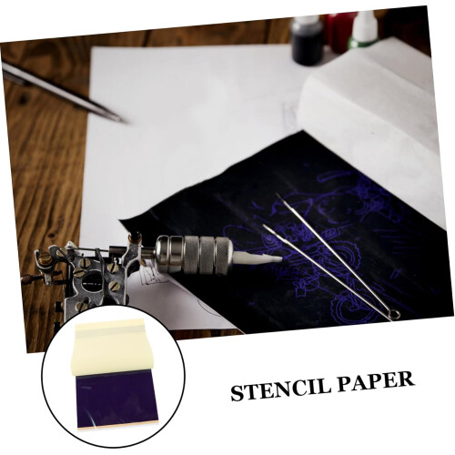 30pcs Tattoo Transfer Paper Thermal Stencil Sheets for Precise Skin Pattern Transfer Compatible 2