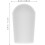 100pcs White PVC Hanger Wire End Protector Covers Lightweight Easy to Carry 2