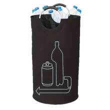 90L Waste Water Bottle Storage Basket Foldable Large Capacity Laundry Basket Recycling Empty Bottle Tote Bag