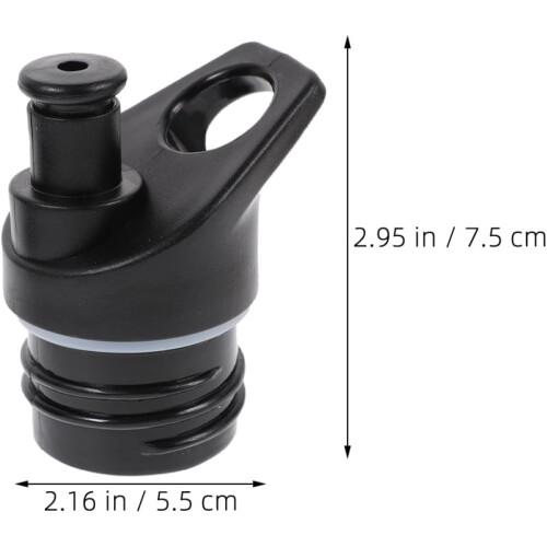 Universal Replacement Water Bottle Cap with Straw and Flip Lid 1
