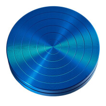 Antislip Trainingsschijf voor Kunstschaatsers, Gymnasten, Balletdraaibord, Dansdraaibord voor Kinderen en Volwassenen, Blauw