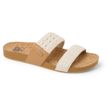 (UK 5, Vintage Textile) Reef Womens Cushion Vista Summer Beach Holiday Slide Sliders Sandals