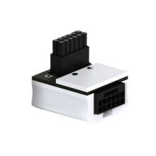ATX3.0 90 Degree Power Connector 12VHRWR 12+4 Pin Computer Card GPU Adapter Reverse RVS for RTX 4090 4080 White