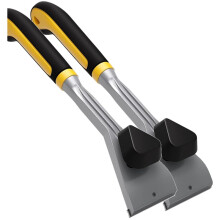 2PCS Scraper Premium Ergonomic Carbide Scraper 2-1/2In Paint Scraper Tool for Paint Wood Glue Resin Stains