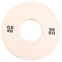 Gym Micro-Type Plates Hantle Talerze Gumowe Ułamkowe Talerze Dodatek Otwór 50,4 mm 0,5 Kg