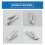 4pcs/Set 8mm Round & Triangular Speed Welding Nozzle Tacking Nozzle for Hot Air  Torch Welding Plastic Rods 2