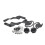 Motorcycle Windscreen Stabilizer Kit Windscreen Windshield Lifting Bracket for  R1200GS R1250GS ADV 7