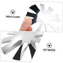 2pcs French Nail Art Templates Manicure Molds for Nail Design Create Use Stencils