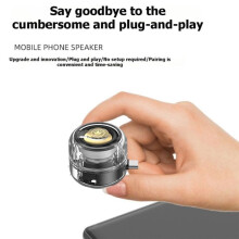 Y11 Bärbar Minihögtalare Universell Typ-C Ljudlåda Typ-C Anslutningsbar Mobiltelefonförstärkare Extern Subwoofer A