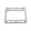 Motorcycle Touchscreen Frame Cover Stereo Accent - Premium for Indian Chieftain 2017-2024 Silver 1