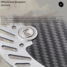 Carbon Fiber Brake Disc Floating Rotor 160mm 140mm Centerlock Bicycle Caliper Mountain Bike Disc Brakes Cycling 140MM