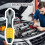 1/4  Screwdriver Pole 6.35mm Inner Hexagon Ratchet Socket Wrench with Dual- Home Tool Accessory 5