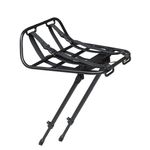 Bagageiro Dianteiro Universal para Bicicletas de 24 A 29 Polegadas, Cesto de Carga para Bicicletas de Estrada e MTB em Liga de Alumínio.