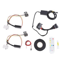 RGBW för 1-Serie F20 LCI F21 2015-2019 Angel Eyes RGB Flerfärgade LED-Brädor DRL-Modul Varselljus