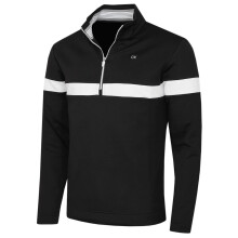 (M, Black) Calvin Klein Mens 2026 Scale CK Insul-Lite 1/2 Zip Golf Sweater