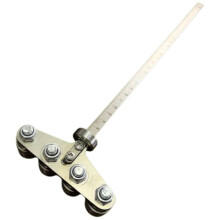 Positioning Calipers Precise Measurements Wood Board Trimming Guide Ruler Carpenters Tool Achieve Flaw Straight Cut C