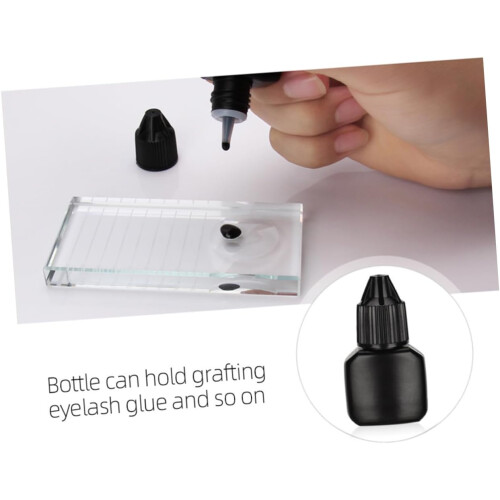 20sets Empty Refillable Eyelash Glue Bottles for Grafting Portable Storage Containers
