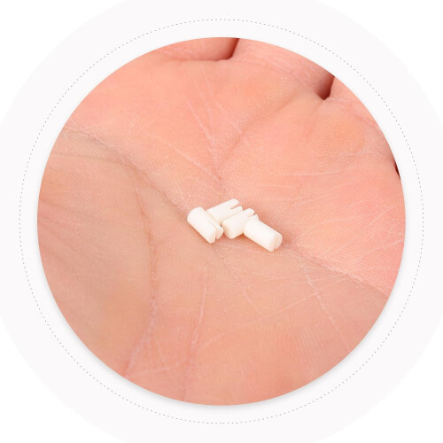Banjo Nut Ox Bone Replacement 4Pcs String Accessories for 5-String Banjo Players with Enhanced Sound Quality 2