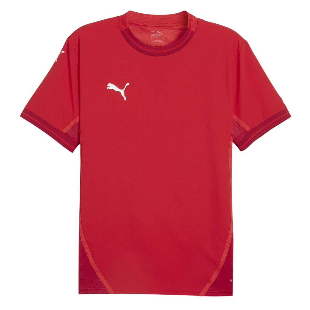 Puma (Xxl, Red/White) Mens Teamfinal Jersey T-Shirt