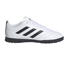 (13 UK Child, White/Black) Adidas Childrens/Kids Goletto VIII Non Marking Football Boots