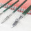 4pcs Fine Line Masking Fluid Pens Set with Cross-hinged Adjustable Nibs Includes Small Medium 6