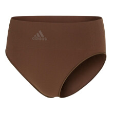 (18 UK, Toasted Pecan) Adidas Womens/Ladies Stretch Seamless High Leg Briefs