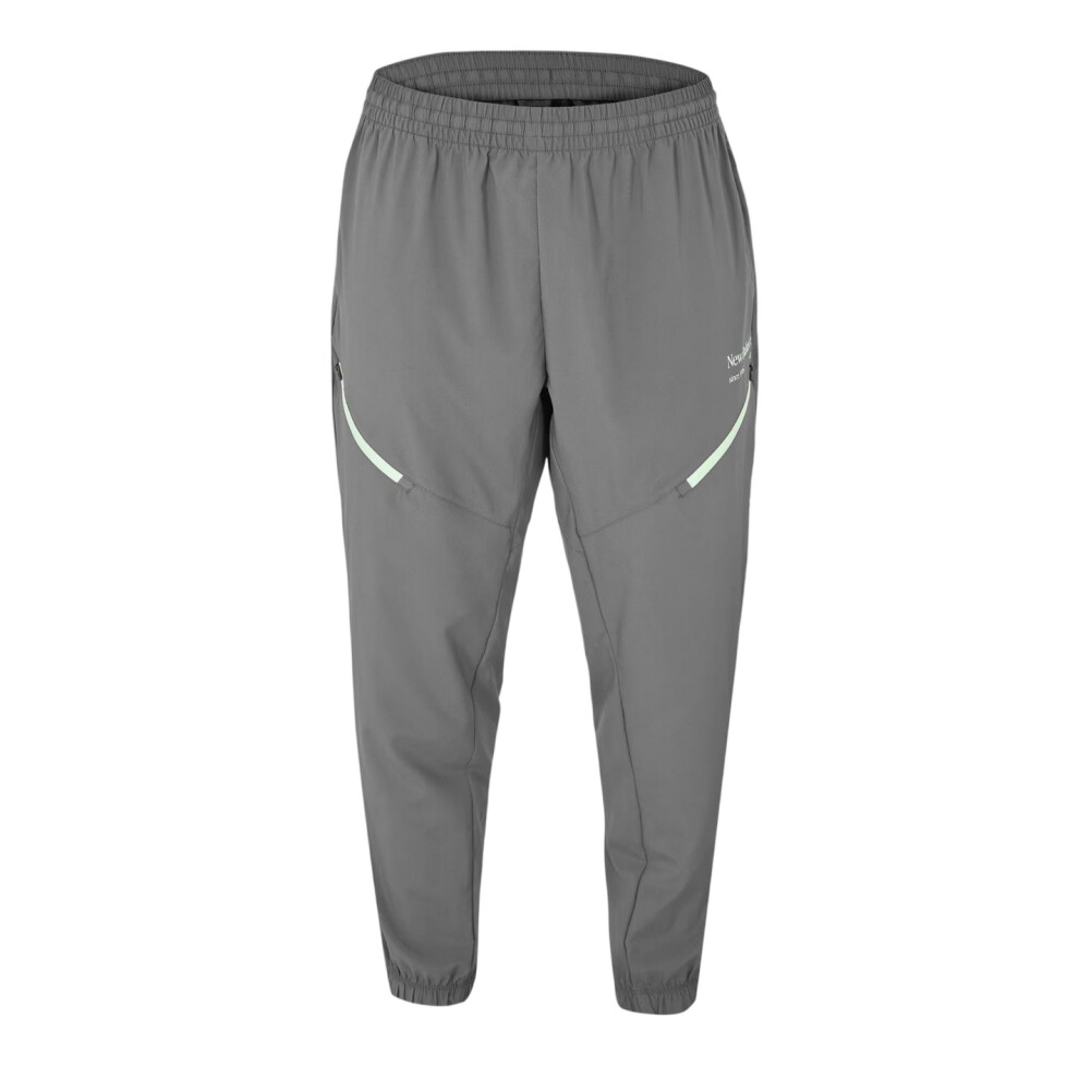 New Balance (L, Graphite) Mens Accelerate Slim Joggers