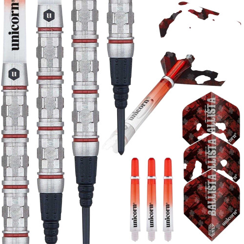 Unicorn Unicorn Tungsten Lettering Darts Set