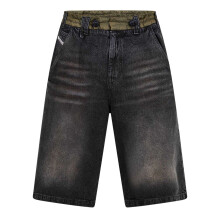 Diesel Mens Washed Denim Shorts