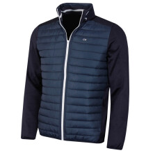 (L, Navy/Navy) Calvin Klein Mens 2026 CK Hybrid Insulate Lightweight Golf Jacket