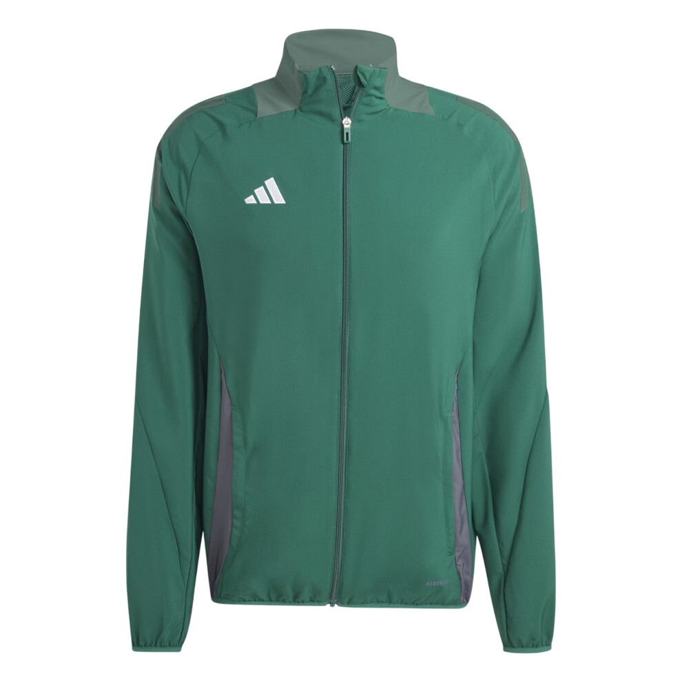 Adidas (M, Dark Green) Mens Tiro 24 Raglan Track Jacket