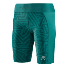 Skins Womens/Ladies Series-3 Geometric Skinny Compression Shorts