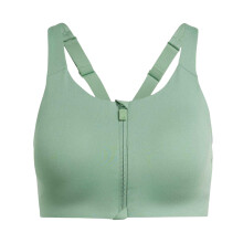 (30A, Green) Adidas Womens/Ladies Luxe Scoop Neck Sports Bra