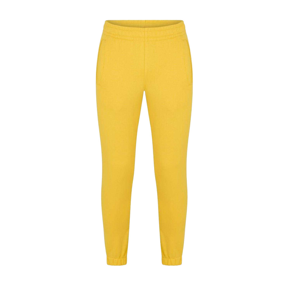 Adidas (S R, Yellow) Mens Originals Straight Joggers