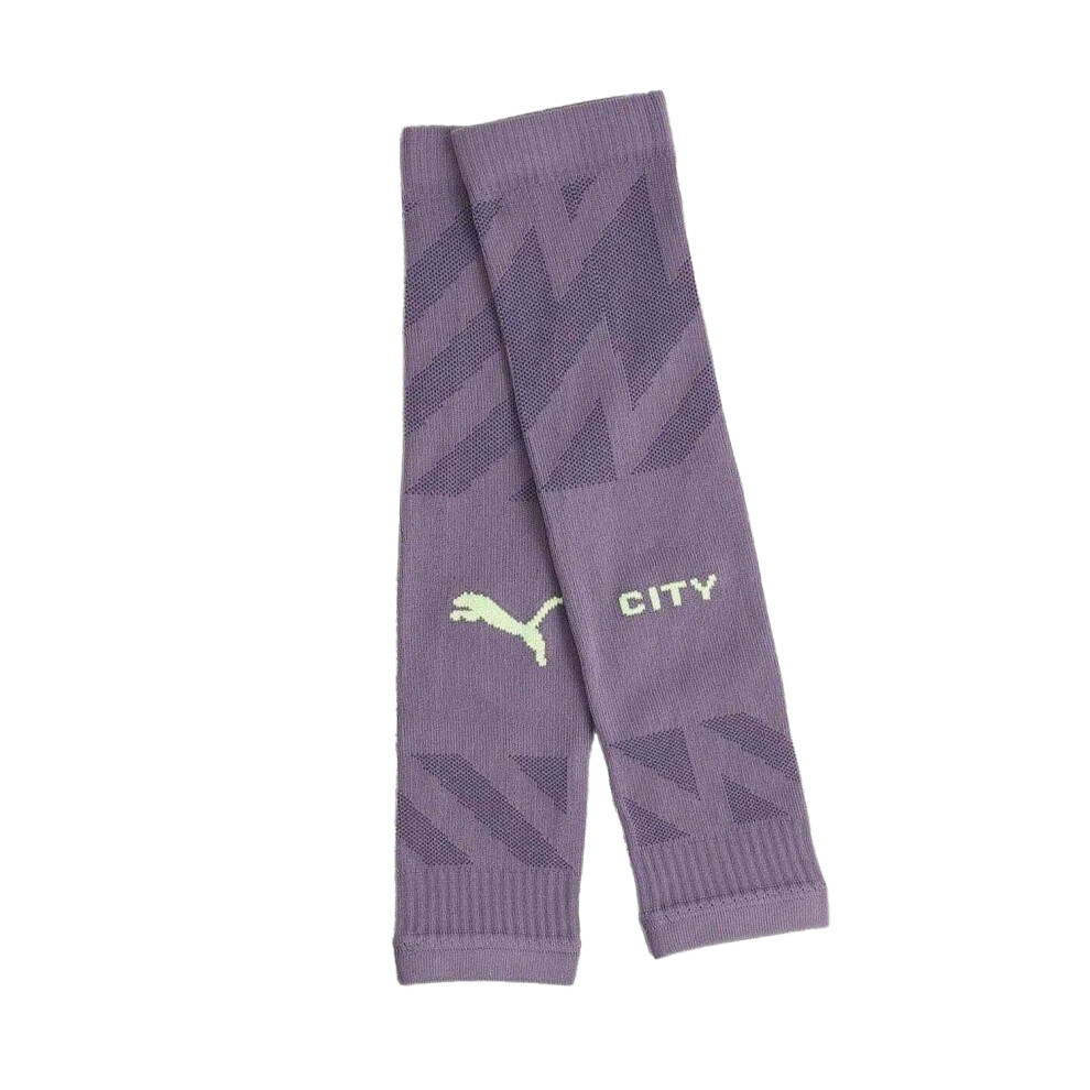 Puma (12 Uk-17 Uk, Purple/Charcoal) Mens Manchester City Fc Goalkeeper Socks