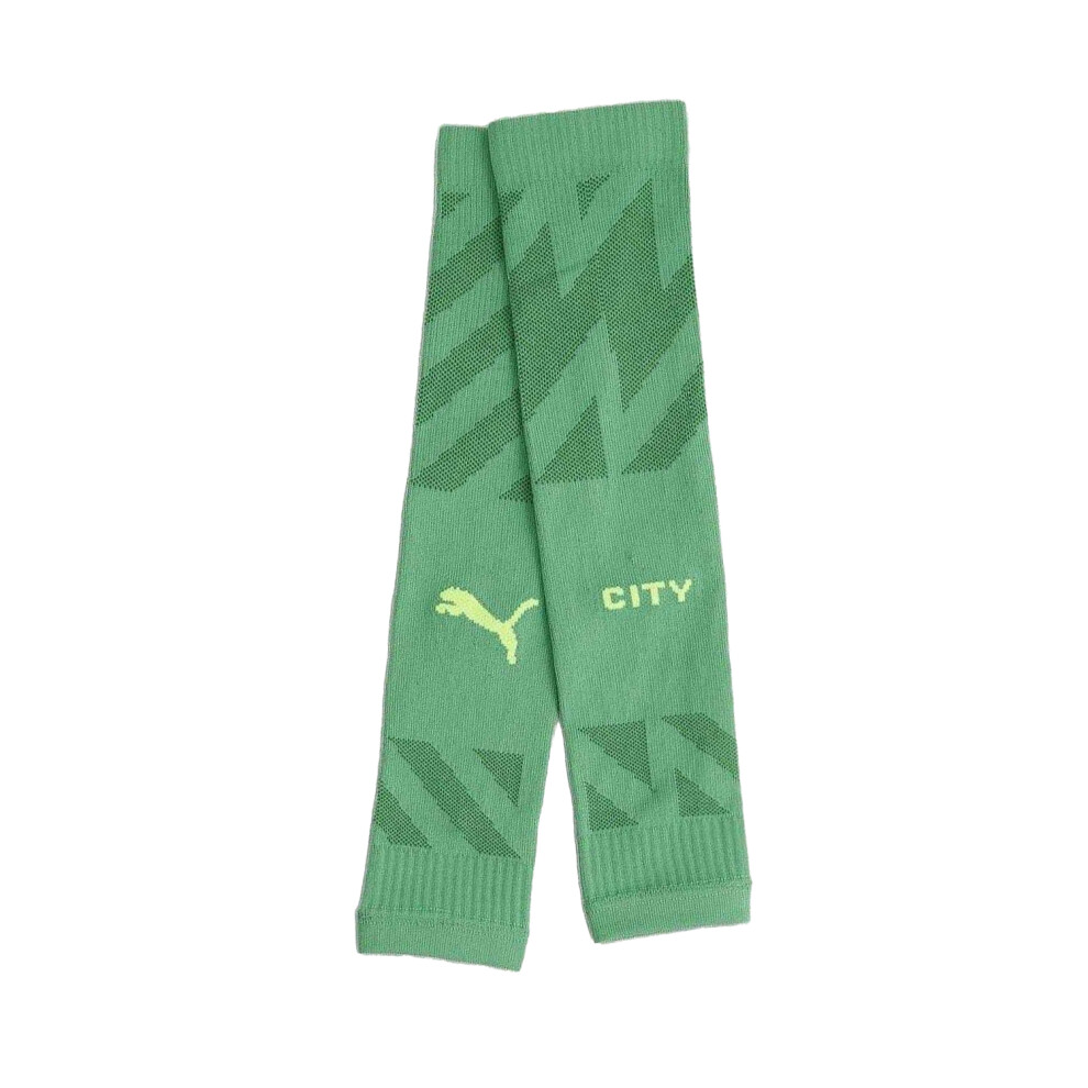 Puma (12 Uk-17 Uk, Green) Mens Manchester City Fc Goalkeeper Socks