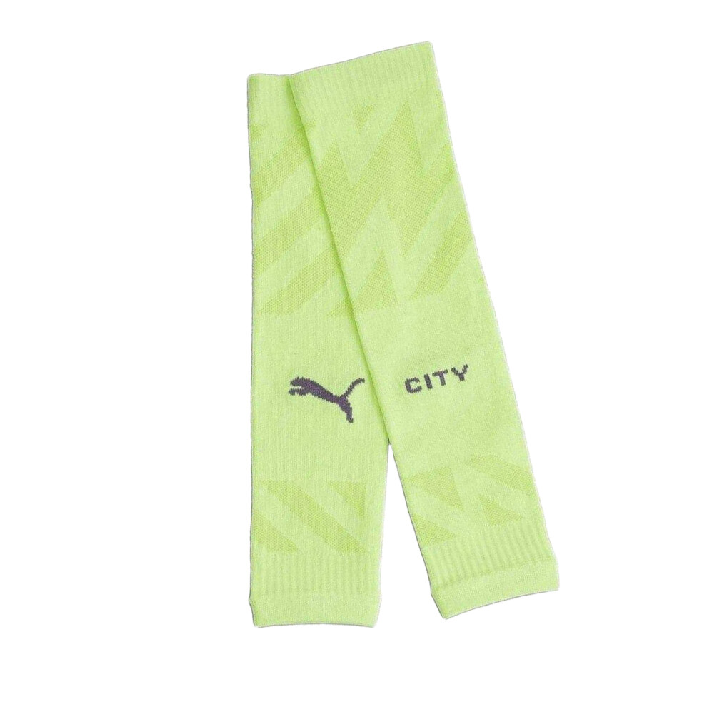 Puma (12 Uk-17 Uk, Yellow) Mens Manchester City Fc Goalkeeper Socks