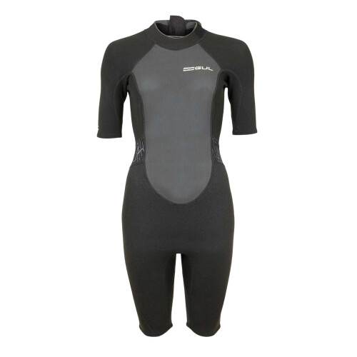 (8 UK, Black) Gul Womens/Ladies Fitted Wetsuit