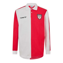 Hummel Mens Sunderland AFC Retro Long-Sleeved Football Shirt