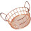 4pcs Small Baskets Metal Storage Basket Home and Kitchen Multifunctional Storage Box 3
