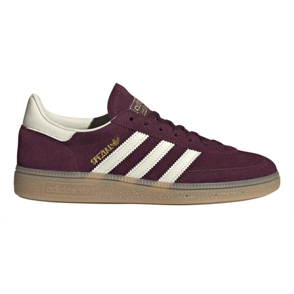 Adidas (4 Uk, Maroon/Cream) Womens/Ladies Spezial Suede Handball Trainers