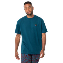(S, Blue Daze) Jack Wolfskin Mens Eschenheimer Durable Lightweight Organic T-Shirt