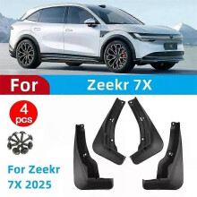 Gäller 4 st stänkskydd för Zeekr 7X 2025 bakhjul stänkskydd bilmodifieringstillbehör stänkskydd