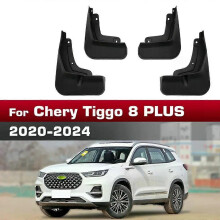 Kompatibel "För Chery Tiggo 8 PLUS 2020 2021 2022 2023 2024 Skärmskydd 4st/set Skydd Stänkskydd