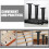 Adjustable Height Bed Frame Support Legs 4pcs with T-Shaped Design Heavy Duty Pp Material Bed Frame Replacement Parts 3