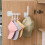 5pcs Wall Hat Holder Wall Hat Organizer L-Shaped Premium Acrylic Material Adhesive 5